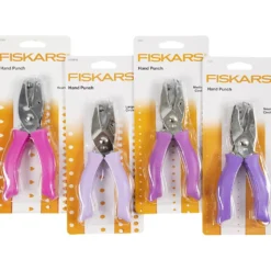 Fiskars Handstans, Hålstl. 1,5+3+5+6 mm, 4 st./ 1 förp.