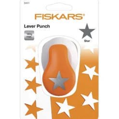 Fiskars Lever Punch, Stjärna, Dia. 25 mm, stl. M, 1 st.