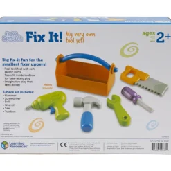 Fix it! Verktygslåda, stl. 9x14x23 cm, 6 delar/ 1 set