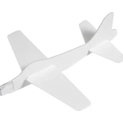 Flygplan, L: 11,5-19 cm, B: 11-17,5 cm, vit, 50 st./ 1 förp.