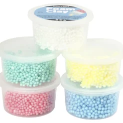 Foam Clay Extra Large, mixade färger, 5x25 g/ 1 förp.
