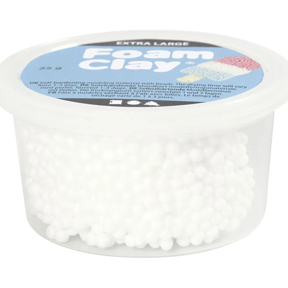 Foam Clay Extra Large, mixade färger, 5x25 g/ 1 förp.