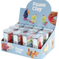 Foam Clay® , glitter färger, metallicfärger, 12 set/ 1 förp.