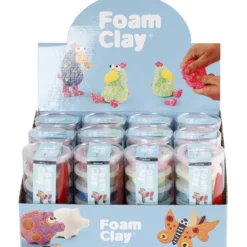 Foam Clay® , glitter färger, metallicfärger, 12 set/ 1 förp.