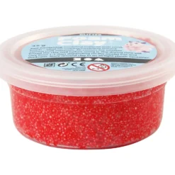 Foam Clay® , glitter, röd, 35 g/ 1 burk