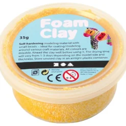 Foam Clay® , gul, 35 g/ 1 burk