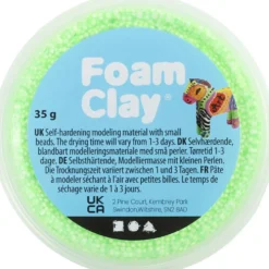 Foam Clay® , ljusgrön, 35 g/ 1 burk