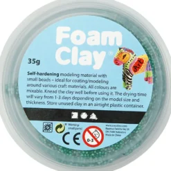 Foam Clay® , mörkgrön, 35 g/ 1 burk