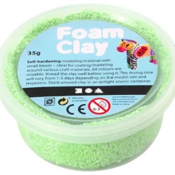Foam Clay® , neongrön, 35 g/ 1 burk