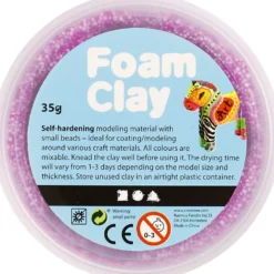 Foam Clay® , neonlila, 35 g/ 1 burk