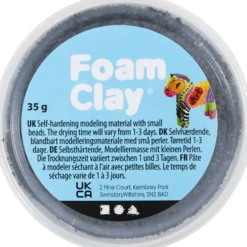Foam Clay® , svart, 35 g/ 1 burk