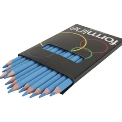 formline Färgblyertspennor, kärna 5 mm, spets 5 mm, ljusblå, 12 st./ 1 förp.