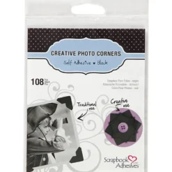 Fotohörn, B: 10 mm, 110 g, svart, 108 st./ 1 förp.