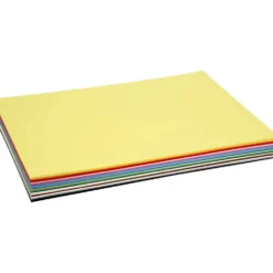 Färgad kartong, A2, ark 420x594 mm, 180 g, mixade färger, 20 mix. ark/ 1 förp.