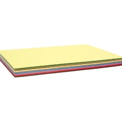 Färgad kartong, A5, ark 148x210 mm, 180 g, mixade färger, 60 mix. ark/ 1 förp.