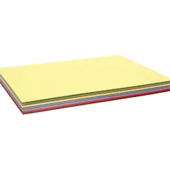 Färgad kartong, A5, ark 148x210 mm, 180 g, mixade färger, 60 mix. ark/ 1 förp.