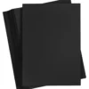 Färgat papper, A4, ark 210x297 mm, 80 g, svart, 250 ark/ 1 förp.