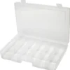 Förvaringsbox, stl. 27x19 cm, Hålstl. 5x4,5 cm, 1 st.