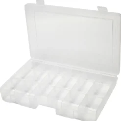Förvaringsbox, stl. 27x19 cm, Hålstl. 5x4,5 cm, 1 st.