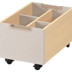 Förvaringsenhet på hjul, H: 34, D: 40,5 cm, L: 62 cm, 1 st.