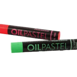 Gallery oljepastellkritor, L: 7 cm, tjocklek 11 mm, neonfärger, 12 st./ 1 förp.