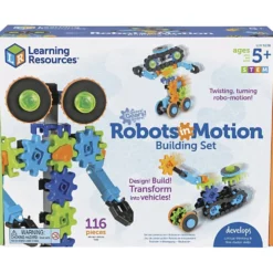 Gears! Gears! Gears!®-robotar i rörelse, 116 delar/ 1 förp.