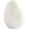 Ägg, H: 4,8 cm, vit, 100 st./ 1 förp.