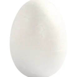 Ägg, H: 4,8 cm, vit, 100 st./ 1 förp.