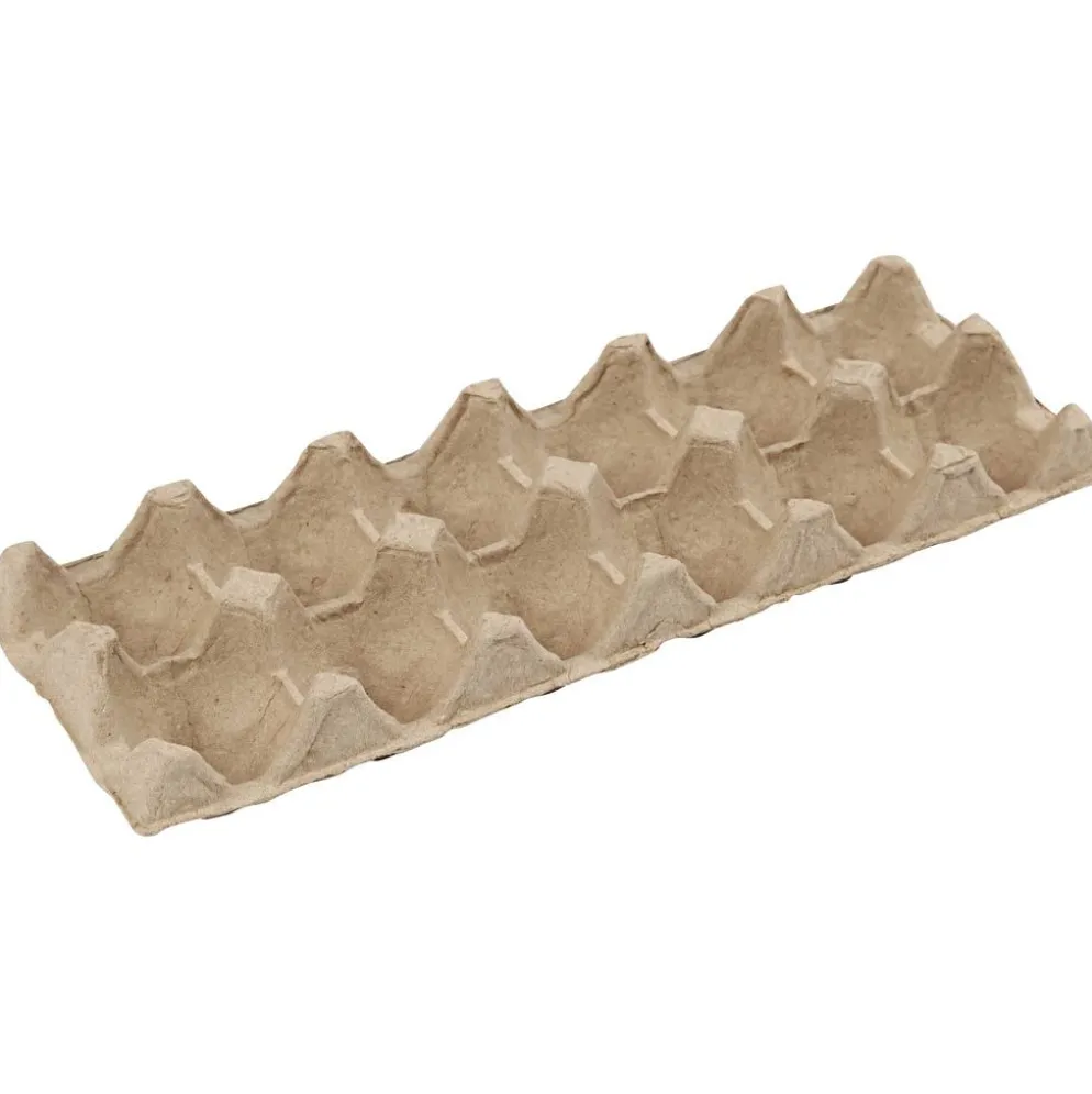 Äggkartong, H: 5 cm, L: 30,5 cm, B: 11 cm, 3 st./ 1 förp.