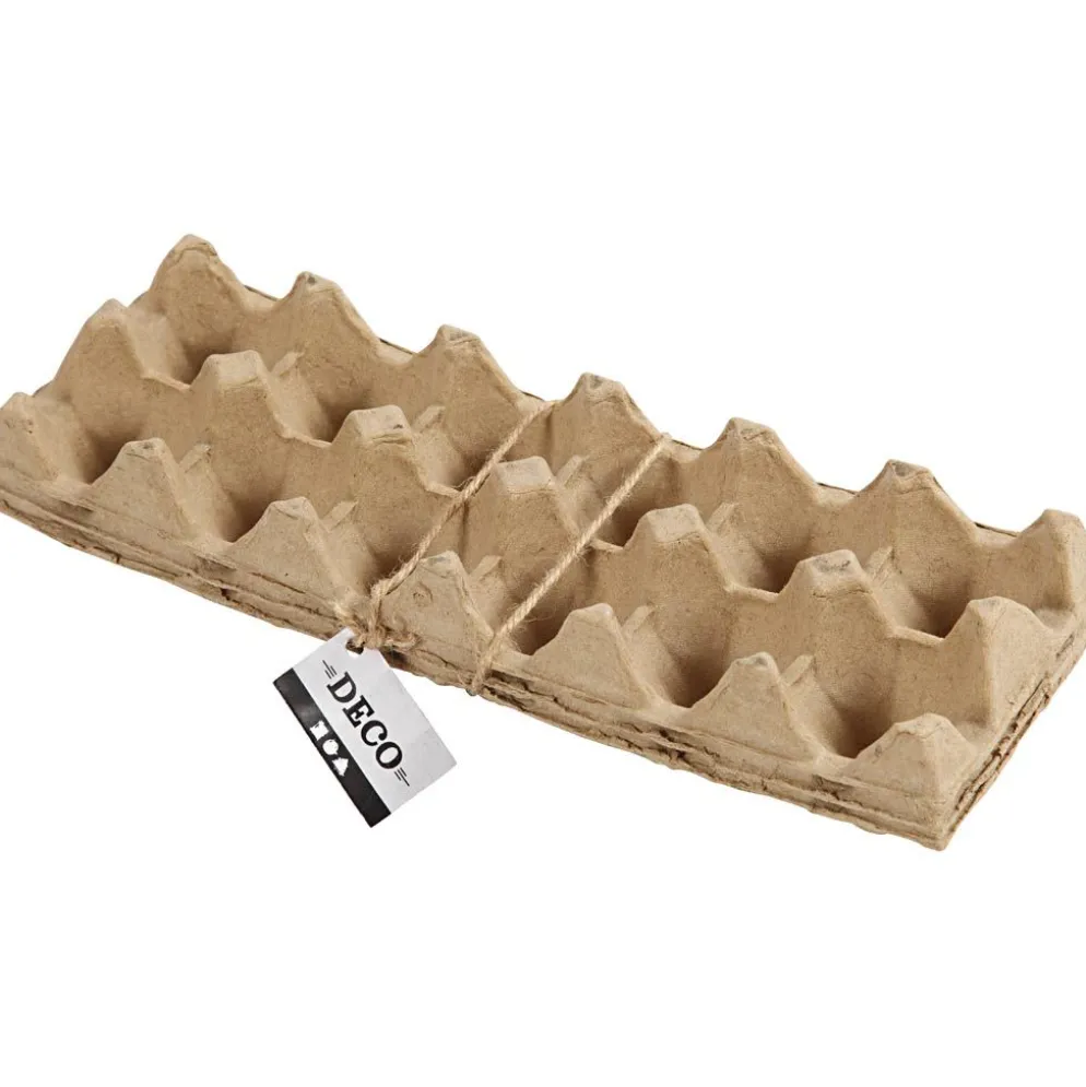 Äggkartong, H: 5 cm, L: 30,5 cm, B: 11 cm, 3 st./ 1 förp.