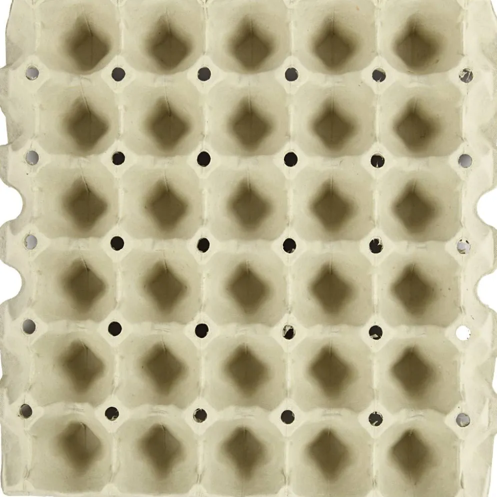 Äggkartong, H: 4 cm, stl. 29x29 cm, 20 st./ 1 förp.