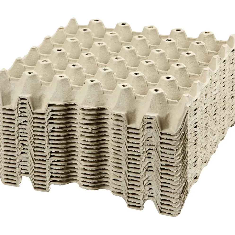 Äggkartong, H: 4 cm, stl. 29x29 cm, 20 st./ 1 förp.