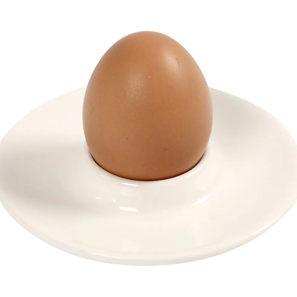 Äggkopp, Dia. 10,3 cm, Hålstl. 3,9 cm, vit, 12 st./ 1 förp.