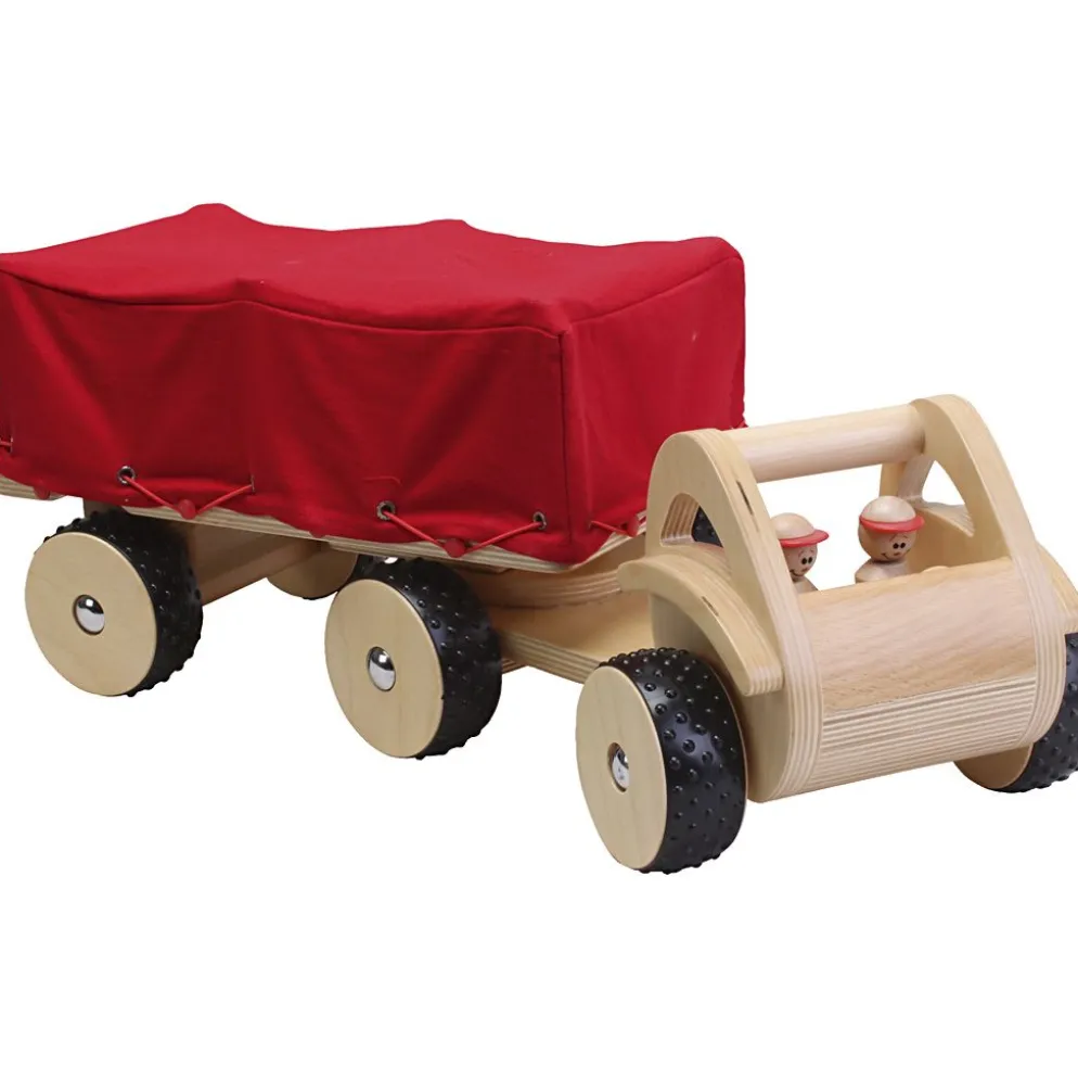 Gigant truck med timmerstockar, stl. 54x21,5x33 cm, 1 förp.