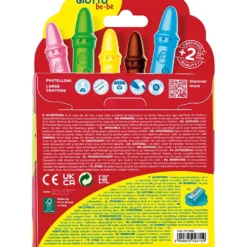 Giotto be-bè vaxkritor, L: 7 cm, Dia. 11 mm, 10 st./ 1 förp.
