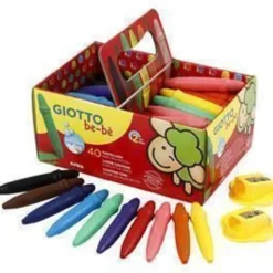 Giotto be-bè vaxkritor, L: 7 cm, Dia. 11 mm, 40 st./ 1 förp.