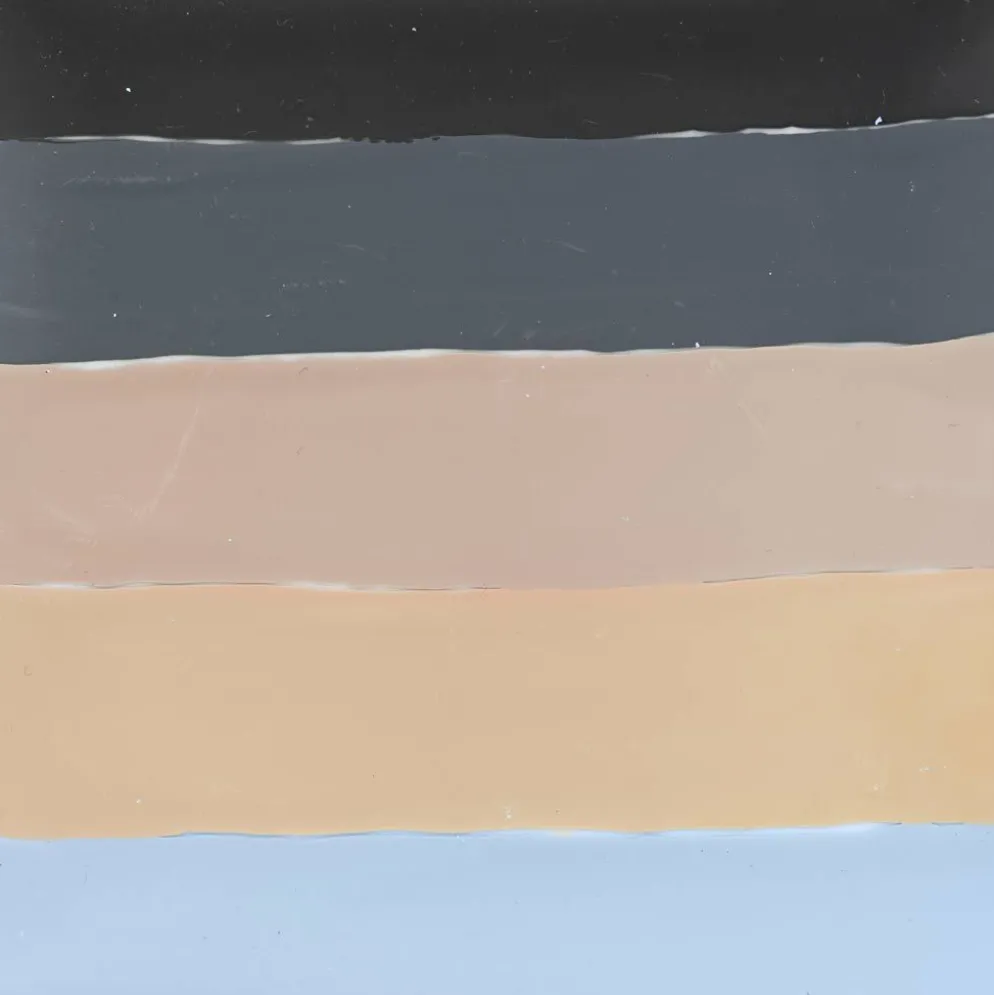 Glas- och porslinsfärg, halvblank, täckande, naturliga färger, 5x30 ml/ 1 förp.