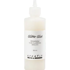 Glitterlim, holografiskt vit, 118 ml/ 1 flaska