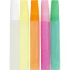 Glitterlim, pastellfärger, 5x10 ml/ 1 förp.