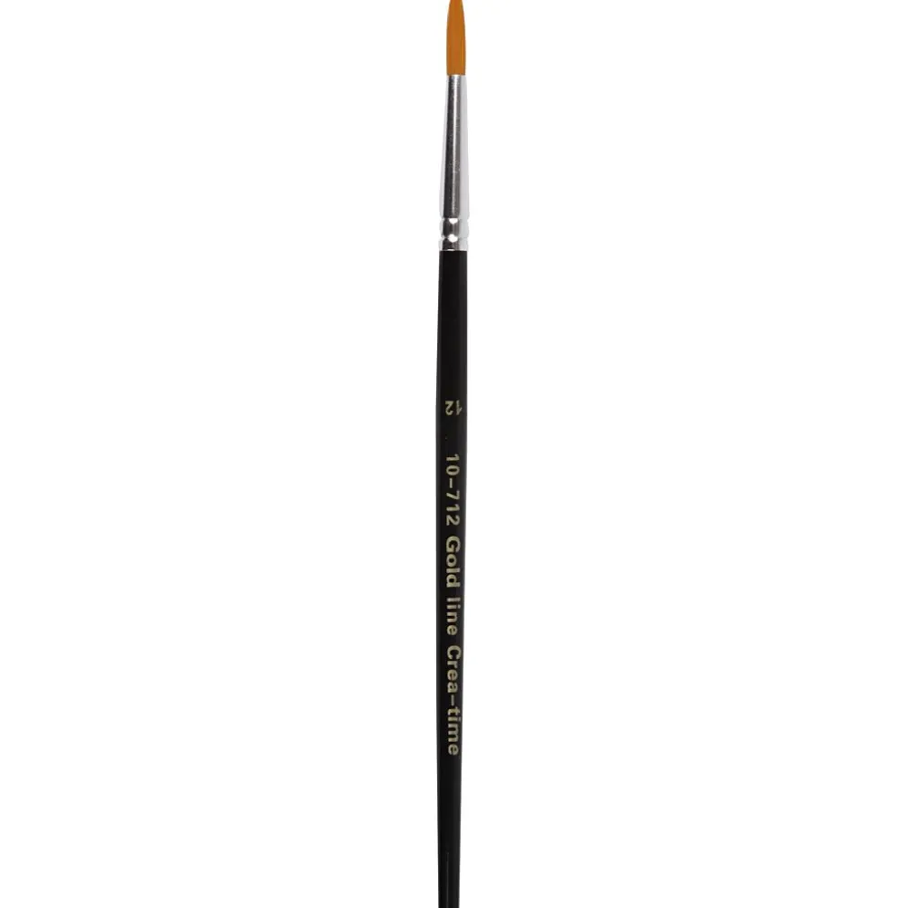 Gold Line-penslar, nr. 12, L: 18,5 cm, B: 5 mm, runda, 6 st./ 1 förp.