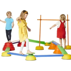 GONGE® Build N'balance - balansbana - MEGASET, 23 st./ 1 set
