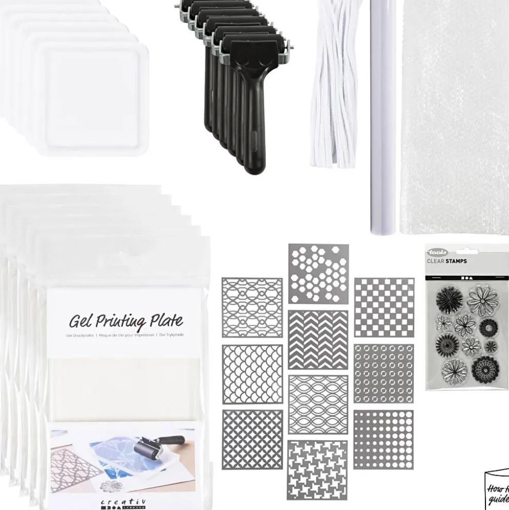 Grupp DIY Kit Geltryck, 1 förp.