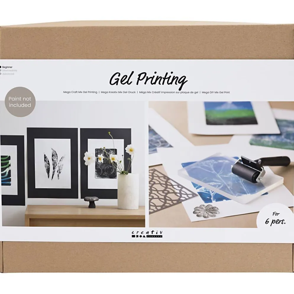 Grupp DIY Kit Geltryck, 1 förp.