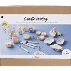 Grupp DIY Kit Ljusgjutning, Ljushållare för värmeljus, 1 förp.