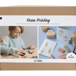 Grupp DIY Kit Stämpeltryck, Kort och askar, 1 förp.