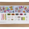Grupp DIY Kit Vävning, Väggdekorationer, upphängningar, ugglor, mus, mixade färger, 1 förp.