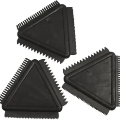 Gummispatel, stl. 9 cm, svart, 3 st./ 1 förp.