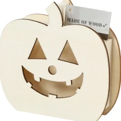 Halloweenfigur, Pumpahuvud, H: 13 cm, D: 3 cm, B: 13,5 cm, 1 st.