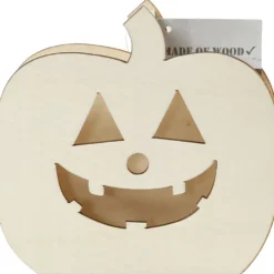 Halloweenfigur, Pumpahuvud, H: 13 cm, D: 3 cm, B: 13,5 cm, 1 st.