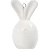 Hare, H: 6,7 cm, Dia. 3,6 cm, vit, 3 st./ 1 förp.
